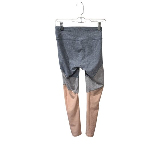 Outdoor Voices Color-Blocked Leggings Gray & Peach Womens S Lightweight NWT Acti - Picture 4 of 6